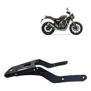 Bagageiro Triumph Scrambler 400x Speed 400 Chapam Preto