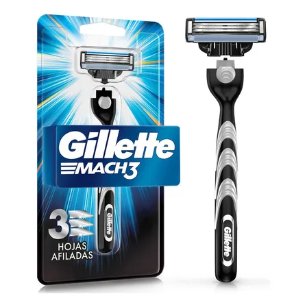 Máquina Afeitar Gillette Mach3 1 Unidad