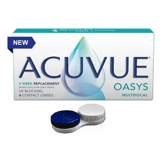 Lentes De Contato Acuvue Oasys Multifocal Johnson + Brinde Lentes De Contato Acuvue Oasys Multifocal Johnson + Brinde