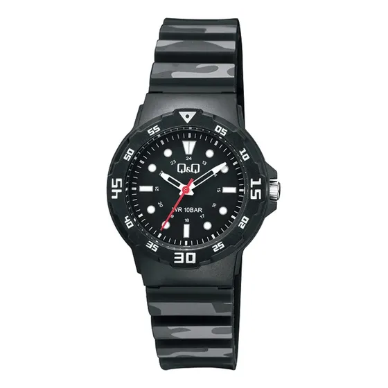 Reloj Q&q Para Hombre V07a-010vy | Negro