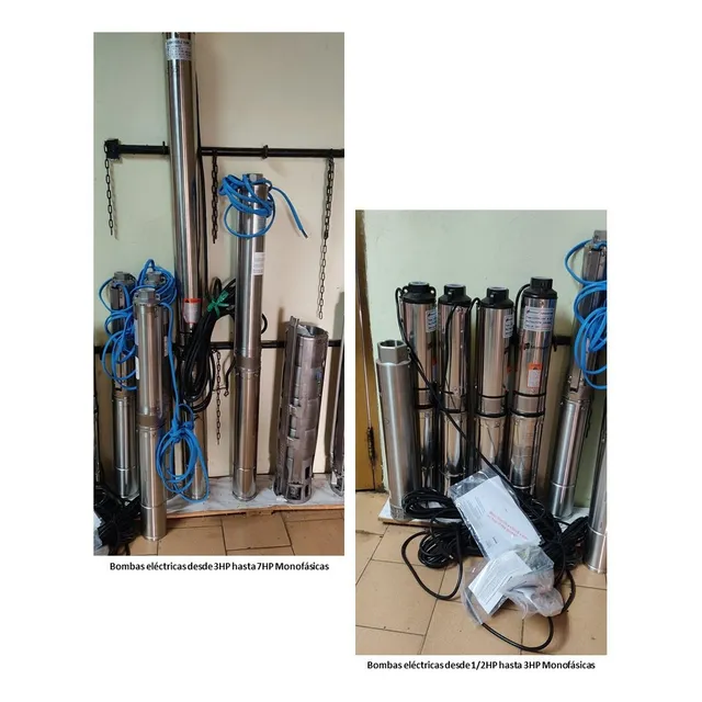 Bombas Sumergibles/cuerpos De Bombas-impulsores 1/2hp A 40hp