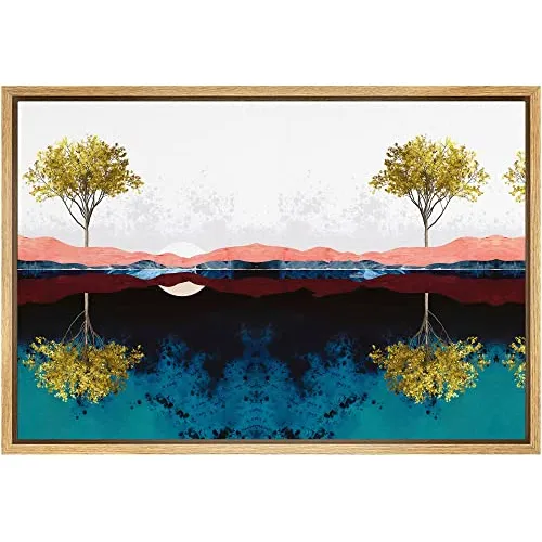 Signford Lienzo Enmarcado Casa Artes Obra Decoración Pddmb