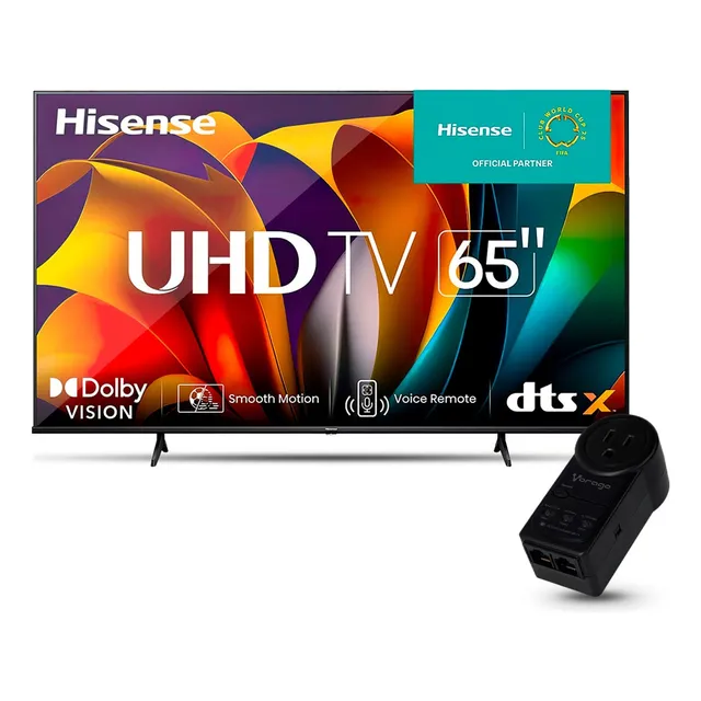 Pantalla Hisense Class A7 Series 65puLG 4k + Protector De V