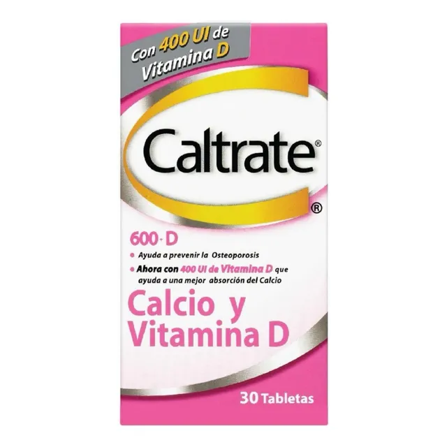 Caltrate 600d Con 400 Ui Vitamina D