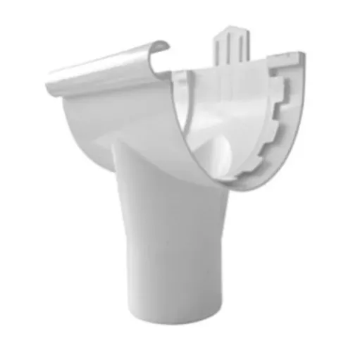 Bajada Pvc Canal Blanco