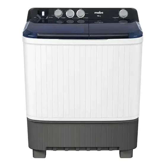 Lavadora Mabe 16 kg LMDX6124HBAB0 Blanca