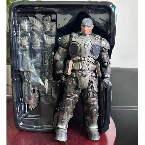 Figura Videojuego Gears Of War 5 Marcus Fenix Mk 2 Lancer (Reacondicionado)
