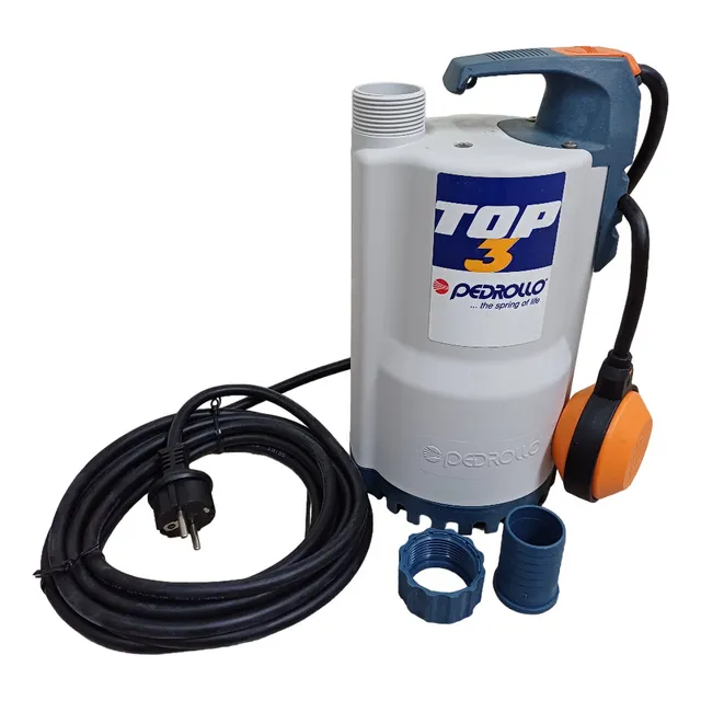 Bomba Sumergible Drenaje 0.7hp 110v Pedrollo Top 3