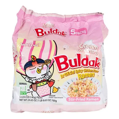 Samyang Buldak Cream 135gr - Fideos Picantes