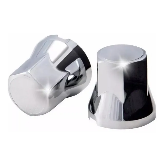 40 Capa Porca Roda Cromada Caminhão 24 27 30 32 33 Mm