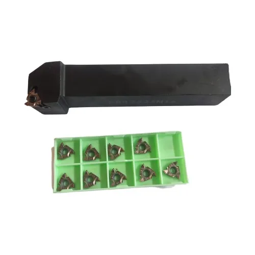 Kit De 10 Insertos Y Porta Insertos Roscado Fjq-16 Ext