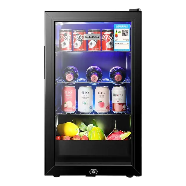 Refrigerador Enfriador Bebidas Inox 82l Inverter 1p 110v