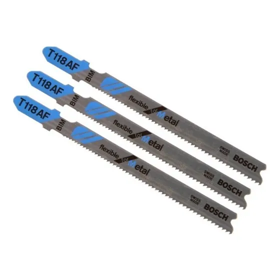 Hoja De Calar T118af Corte Aluminio - Metal - Bosch - 3 Und