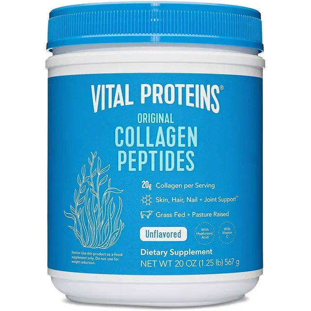 Vital Proteins Polvo Péptidos de Colágeno con Vit C y Ácido Hialurónico 567gr