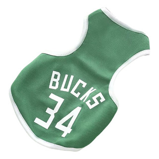 Playera Jersey Para Mascotas Cómodo Transpirable Bucks Playera Jersey Para Mascotas Cómodo Transpirable Bucks