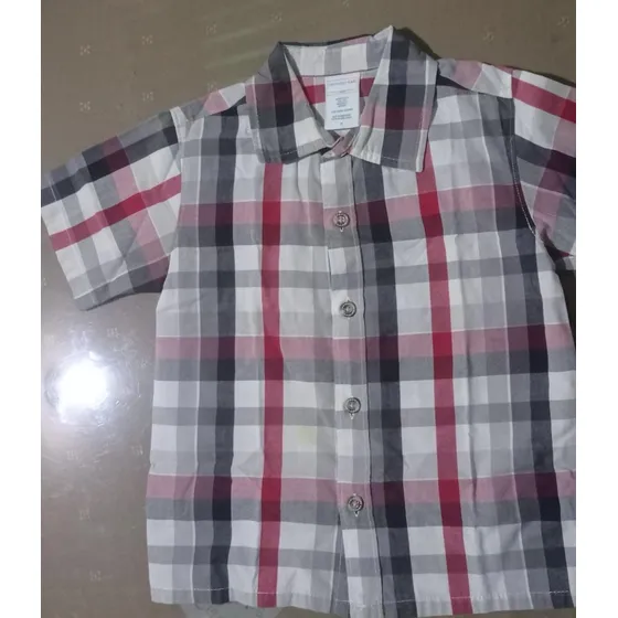 Camisa Para Niño Manga Corta Talla 3 Marca Wonder Kids