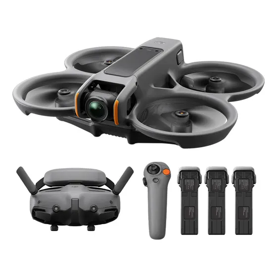 Drone Dji Avata 2 Fly More Combo 3 Baterías Gafas Rc Motion3