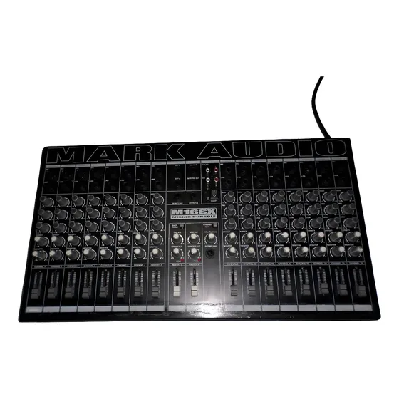 Mesa De Som  16 Canais Mixer M16sx Mark Audio