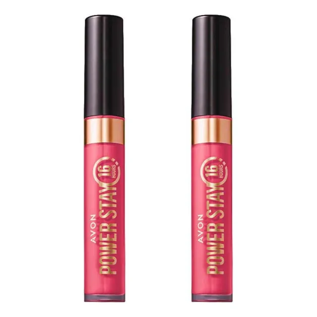 Avon Batom Power Stay Líquido 7ml Kit 2 Unidades