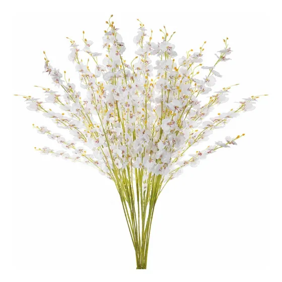 10 Orquidea Artificial Seda 39.0 In Para Centro Mesa Boda