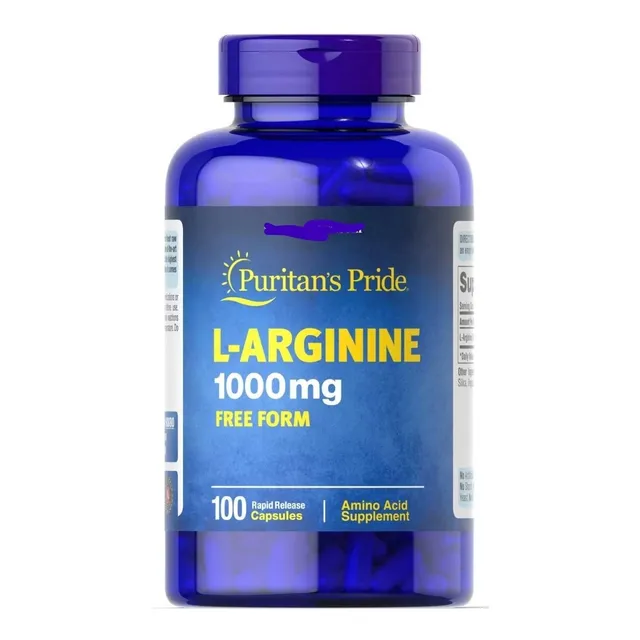 L Arginina L Arginine De 1000mg Y 100 Caps De Eeuu