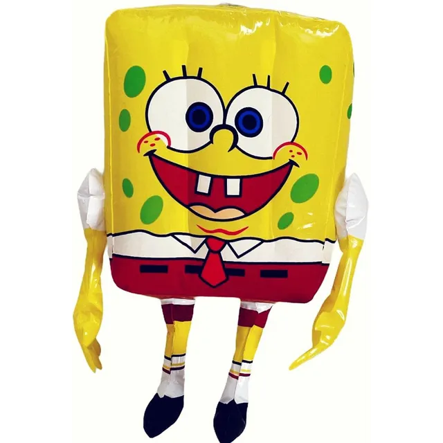 Globo Post Gran 29  Bob Esponja Pantalon Cuadrado Desinflado