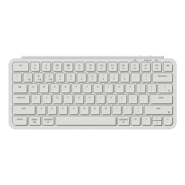 Teclado Inalambrico Ultrafino Keychron B1 Pro 75% 81 Key Full Ensamble Bluetooth / Wired / 2.4ghz Blanco
