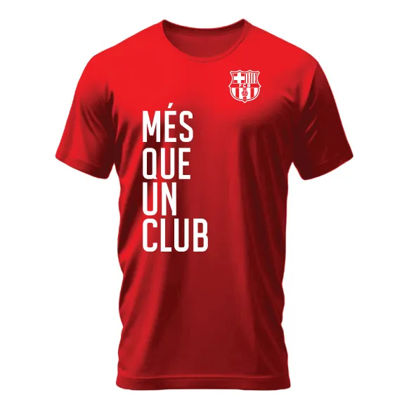 Playera Mod Barcelona Fc Mes Que Un Club