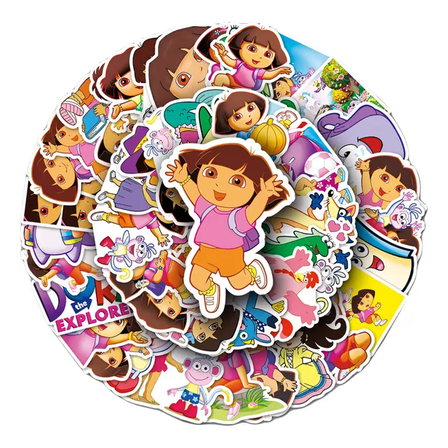 Dora La Exploradora - Set 50 Stickers / Calcomanías