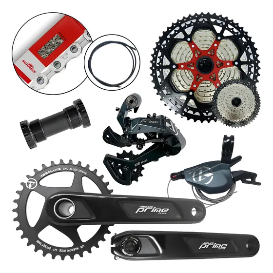 Kit Grupo Absolute 12v Completo Mtb 1x12v + Brindes