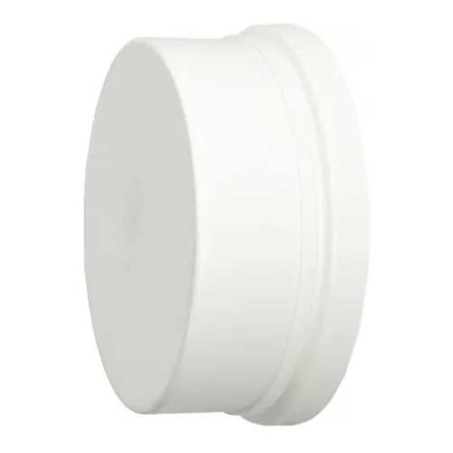 Kit C/ 5 Caps Tampão Esgoto Branco 100mm 4 Polegadas