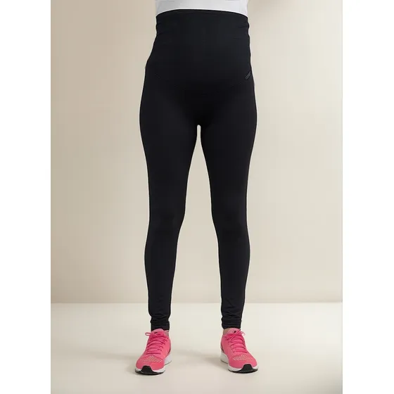 Calza Maternal Termica Faja Alta Elastico En La Cintura 2385