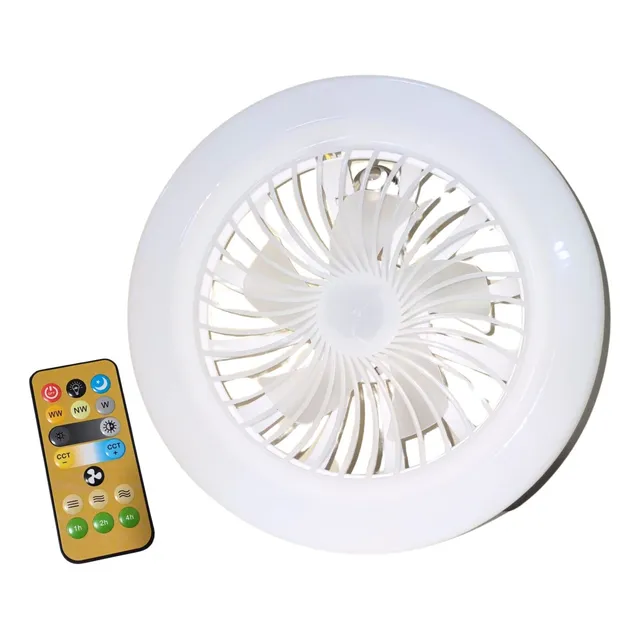 Foco Led Tricolor Ventilador 24w E27 Home Light 200877