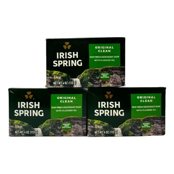 Jbsoap Jabon Irish Spring Usa Importado Original Paq X6