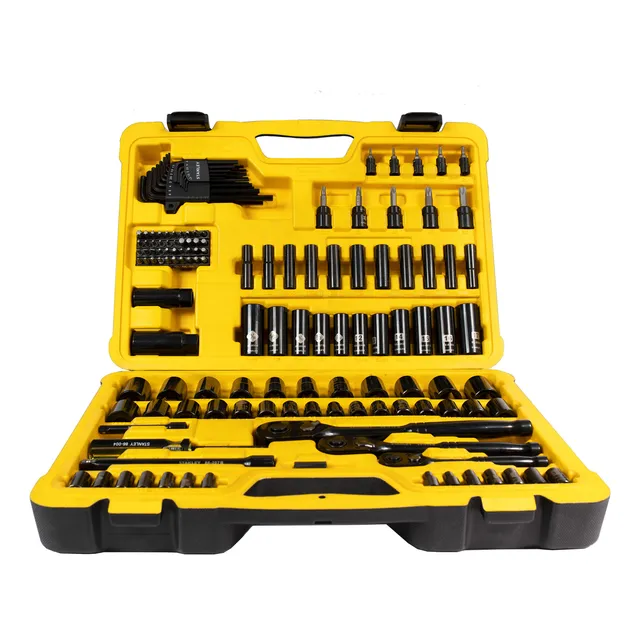 Set Mecánico 150 Pzas 1/4', 1/2', 3/8' Stanley