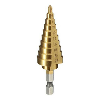 Broca Cónica Escalonada De Acero De 4 A 22 Mm For Taladrar Broca Cónica Escalonada De Acero De 4 A 22 Mm For Taladrar