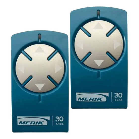 Kit 2 Pz Control Merik Pr-2 Para Pistones 200m Y 230 Plus Color Azul Acero
