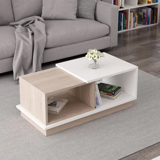 Mesa Ratona Melamina Minimista Moderna