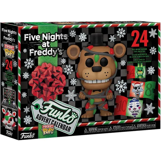 Five Nights At Freddy's Calendario Adviento 24 Muñecos Pop