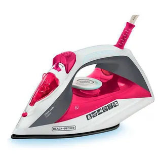 Ferro De Passar Roupa Black Decker Vapor Fx2200 Rosa Ferro De Passar Roupa Black Decker Vapor Fx2200 Rosa