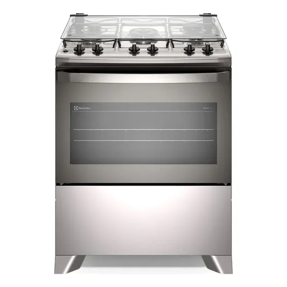 Fogão 5 Bocas Fe5ig Mesa Inox Perfectcook Electrolux