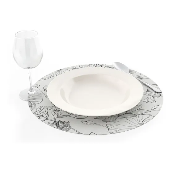Platos De Sitio De Papel Premium - Diám. 34cm - Pack X 100u