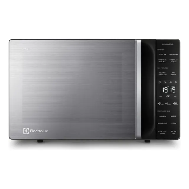 Micro-ondas Inox Electrolux 127v | Modo Cozinha Rápido