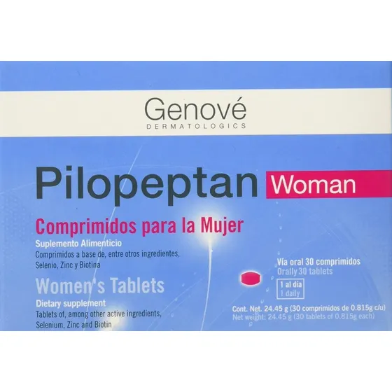 Genové Pilopeptan Woman - Anticaída Capilar - 30 Comprimidos