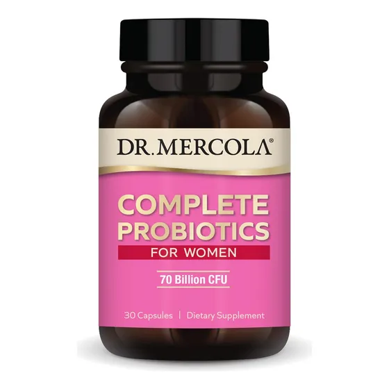 Dra Mercola Probióticos Completos Para Mujeres 70 Mil De 30