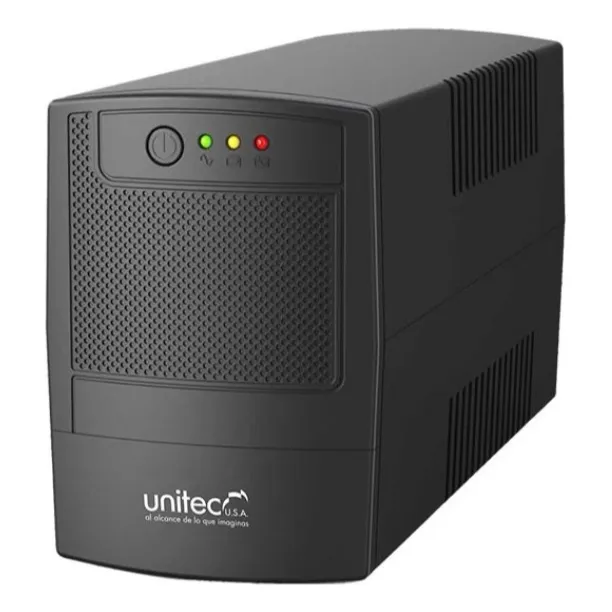 Ups Unitec U1200 800va 480w Interactiva 6 Tomas