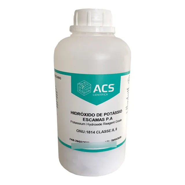 Hidróxido De Potássio Pa - 1kg