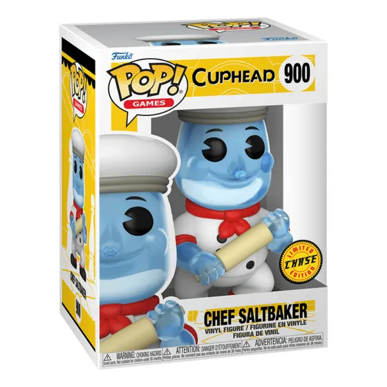 Funko Pop! Games- Cuphead S3 - Chef Saltbaker Rdillo