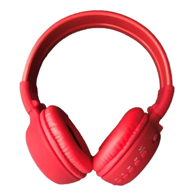Audifonos Bluetooth Diadema Pantalla Microsd Radio Flexible