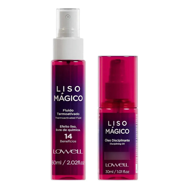 Lowell Fluido Termoativado Liso Magico